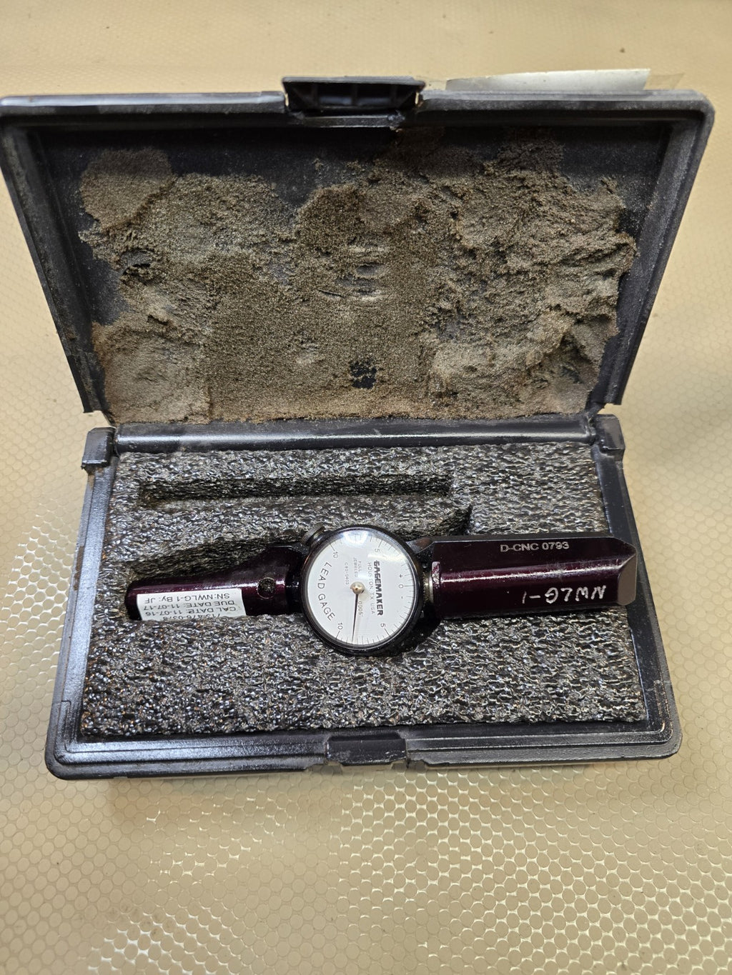 GAGEMAKER LEAD GAGE   .0005" C80-0403