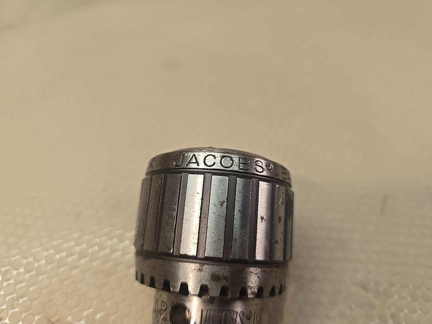 JACOBS 11N BALL BEARING SUPER DRILL CHUCK 0-3/8" 0-10mm CAP JACOBS TAPER #2 JT2
