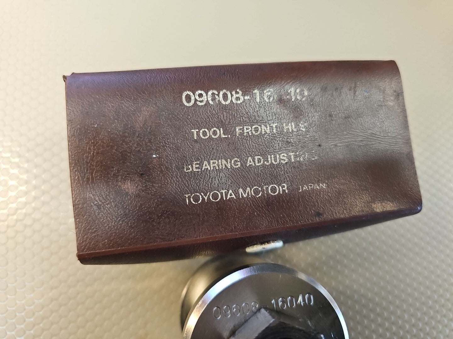 Vintage Toyota Factory Tool 09608-16040 Special Service Tool Bearing Adjustment 