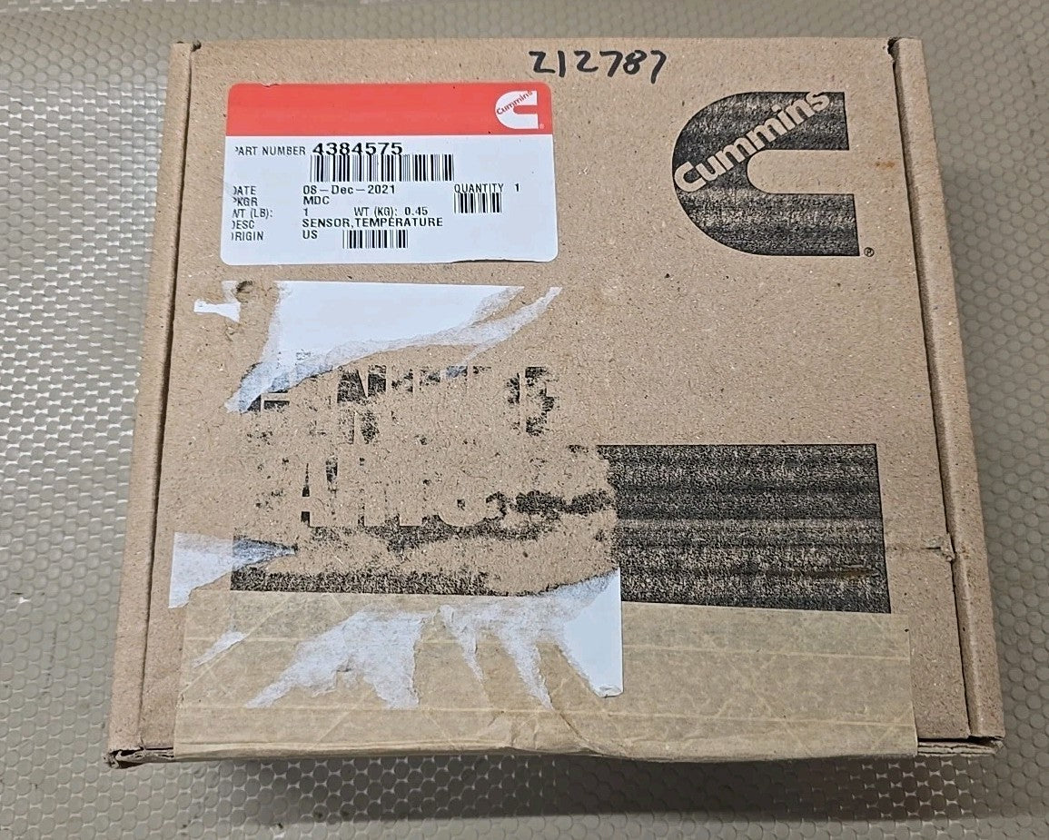 Genuine Cummins 4384575 Temperature Sensor OEM Engine Sensor Harness *NEW OLD ST