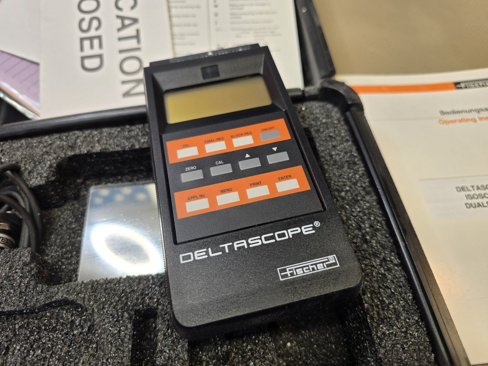 Fischer DeltaScope MP30, probe EGAB1.3 w/ case - *Light Use & Clean!*