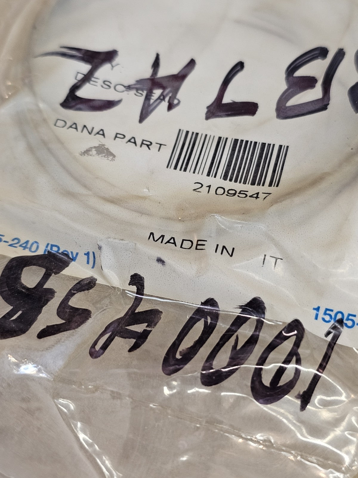 Dana 2109547 Dana Original Oem, Seal Spicer OEM