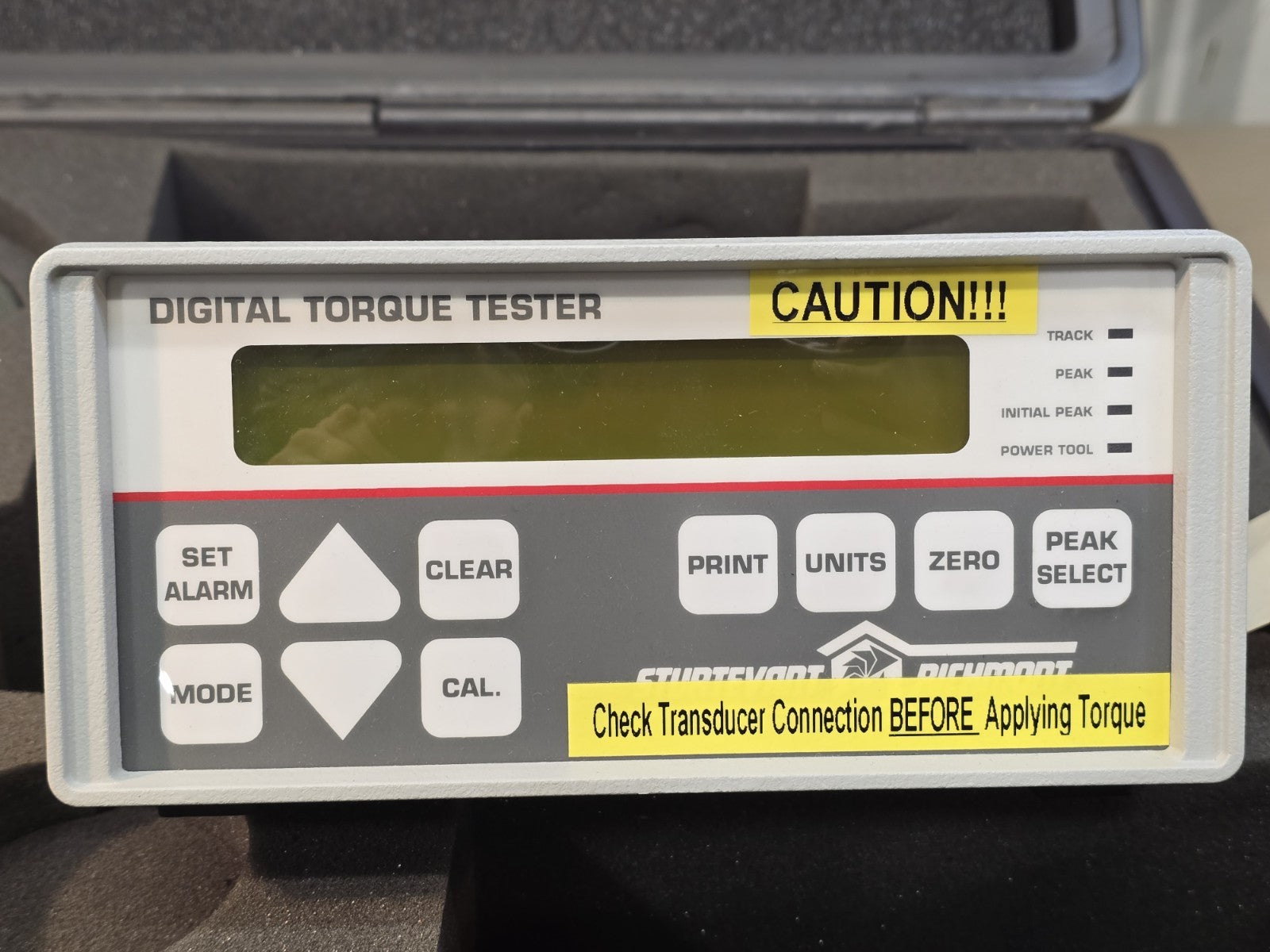Sturtevant Richmont Digital Torque Tester Model: System4-AC 120VAC 