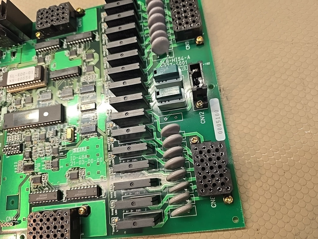NEW! SEIKI RELAY BOARD IO-48A 21-03-00-00 SLB-HIS4-A N377-4001~3 