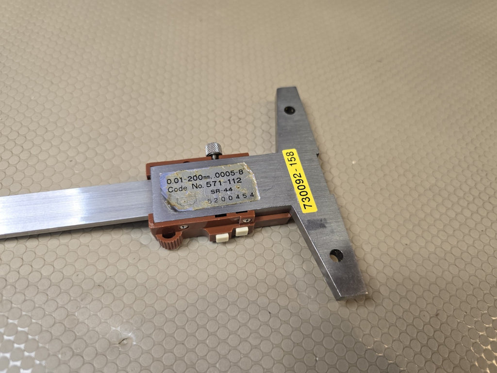 Mitutoyo 571-112 Absolute Digimatic Digital Depth Gage 
