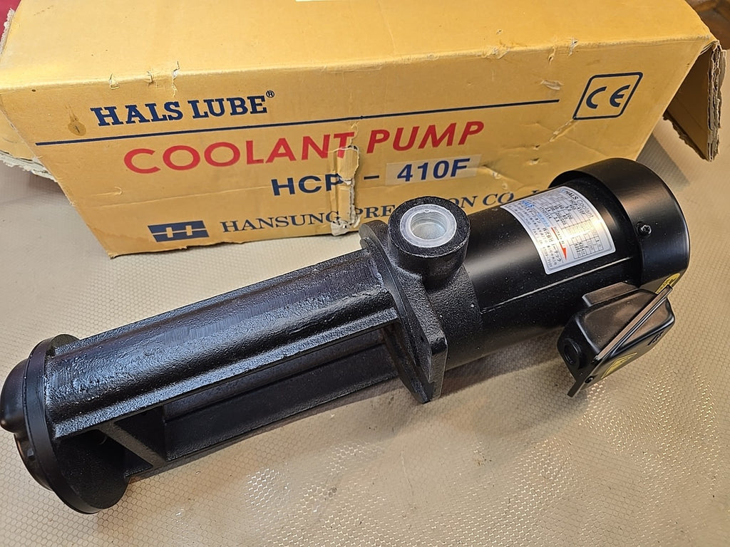 NEW Hals HCP-410F Coolant Pump - HCP-400F 400 W, 50 HZ 200 Volt 2.4 2.5 A 1 Pipe