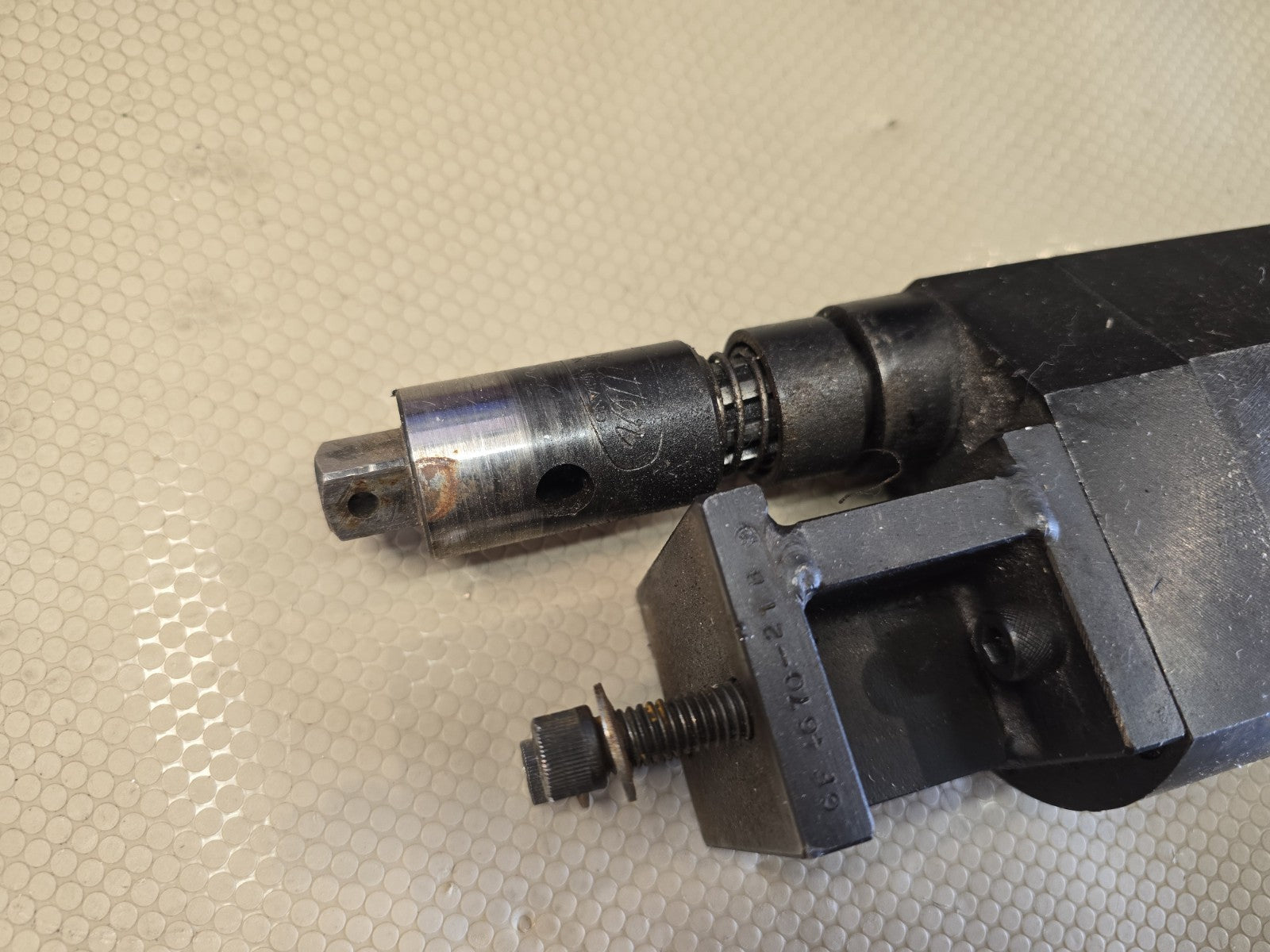 2 Spindle Twin Head, Ingersoll Rand Desouttep Par-A-Matic Self Feed Drill