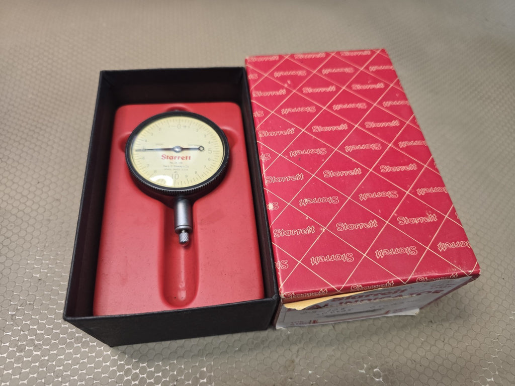 Starrett Dial Indicator 25-128J .00025" .050" Range