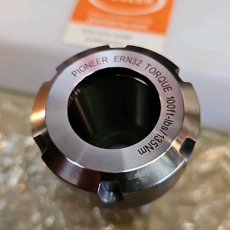 NEW! Pioneer 1-1/4" Shank ER 32 x 2.36" CNC Lathe Coolant Collet Chuck Extension