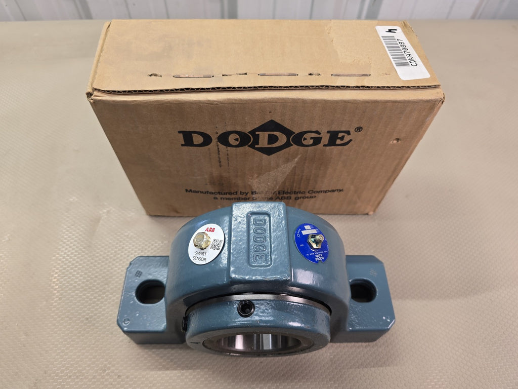 Dodge P2B-S2-211LE Pillow Block Roller Bearing 2-11/16" Bore w/ ABB Smart Sensor