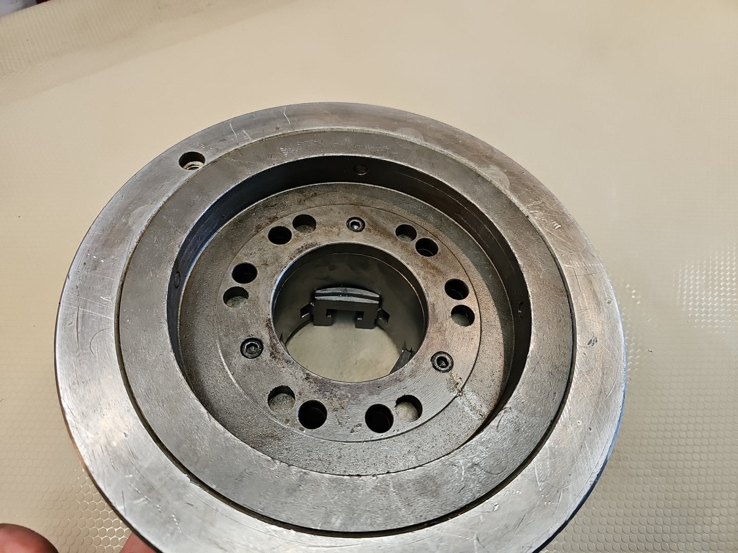 10 " 3 JAW POWER CHUCK Lathe Chuck POWER CNC 3500 ROHM? MMK? Quality