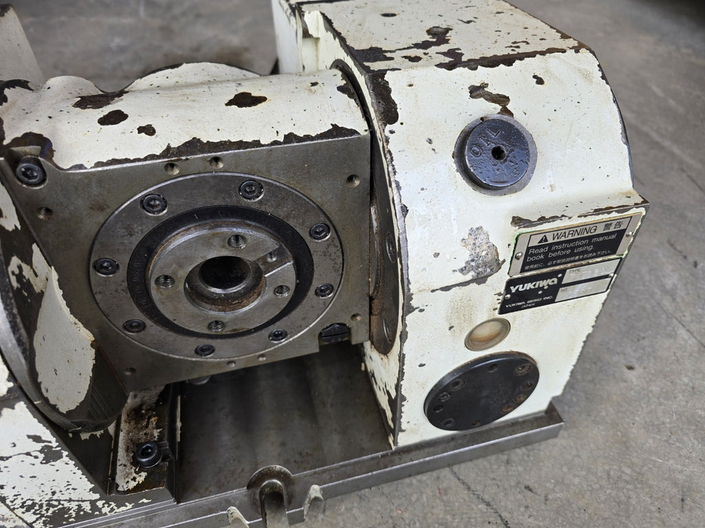 Yukiwa TNT 130L 5th Axis Rotary Tilting Table For Lathe