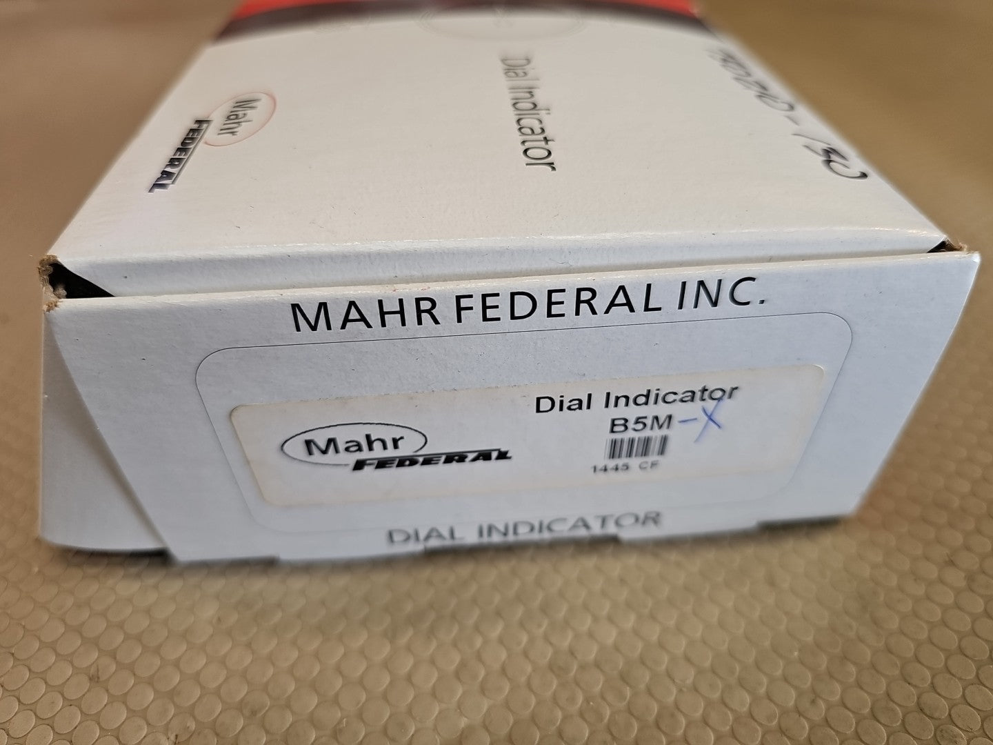 Mahr Federal B5M Group 1 Dial Indicator, 0-.075" Range, .0005" Graduation