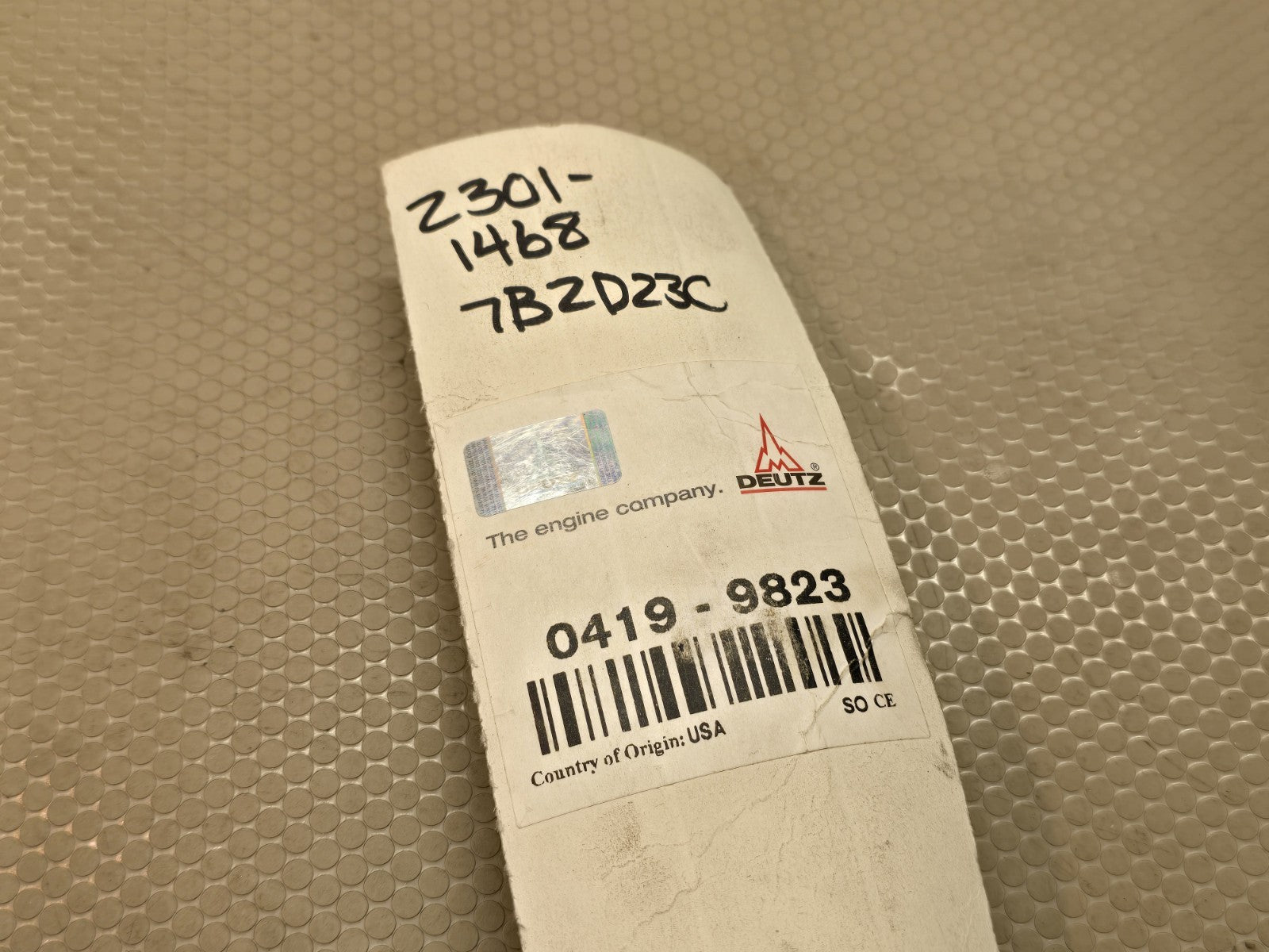 Genuine OEM Deutz 0419-9823 Transmitter NEW