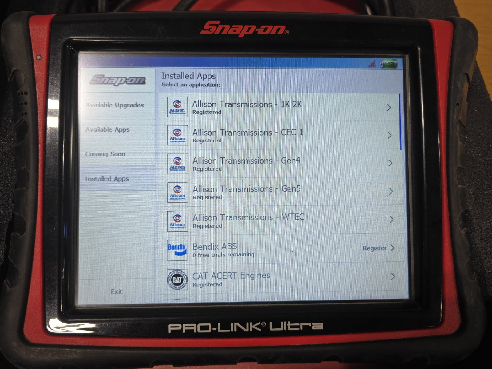 Snap-on Pro-link Ultra ELITE KIT EEHD184040 eehd704004 HEAVY *FULL SOFTWARE* 