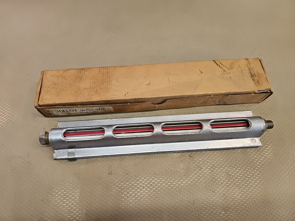 Flomore Products, 300 Series Drum Gauge Level Glass Sight NEW