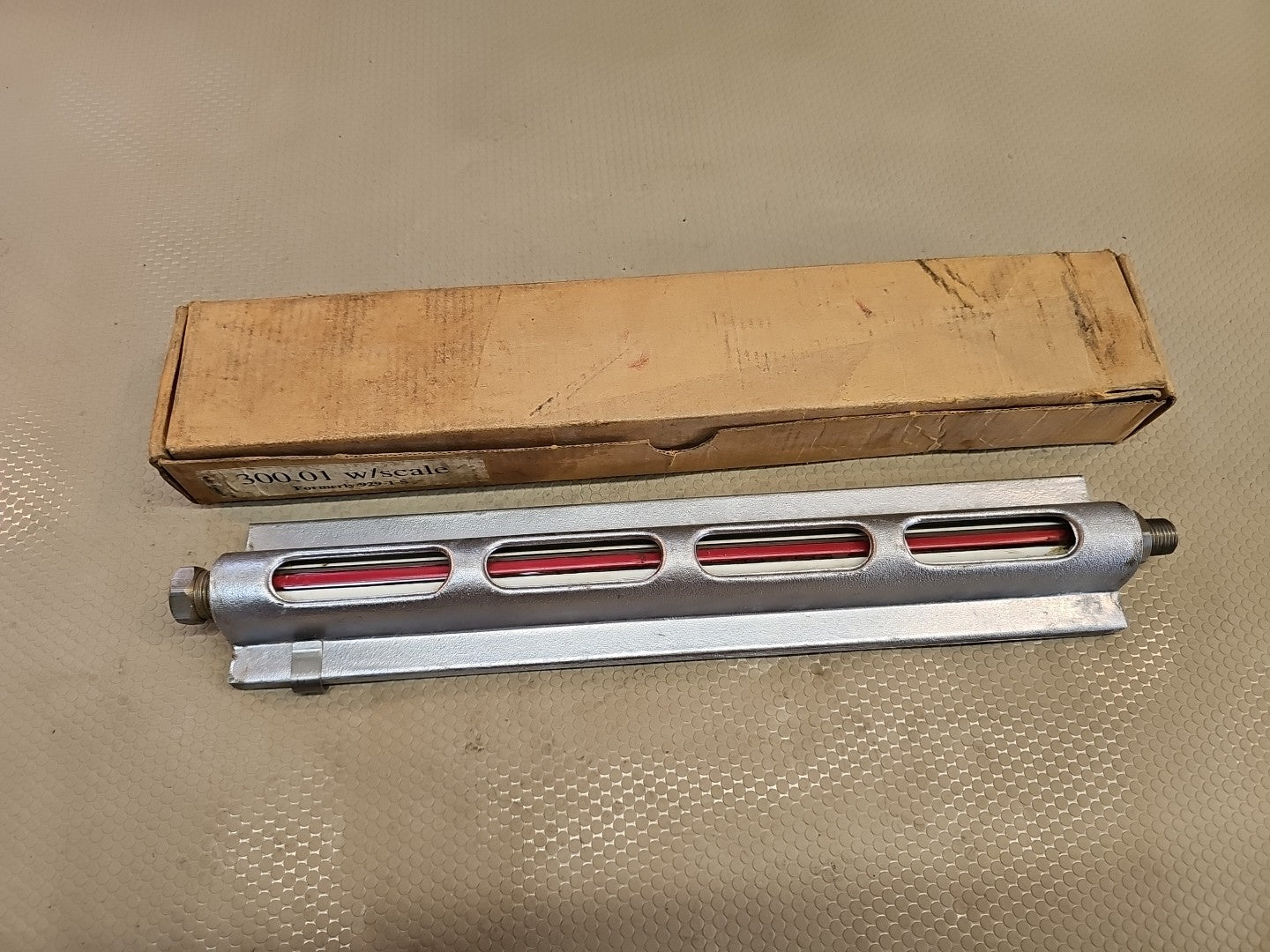 Flomore Products, 300 Series Drum Gauge Level Glass Sight NEW