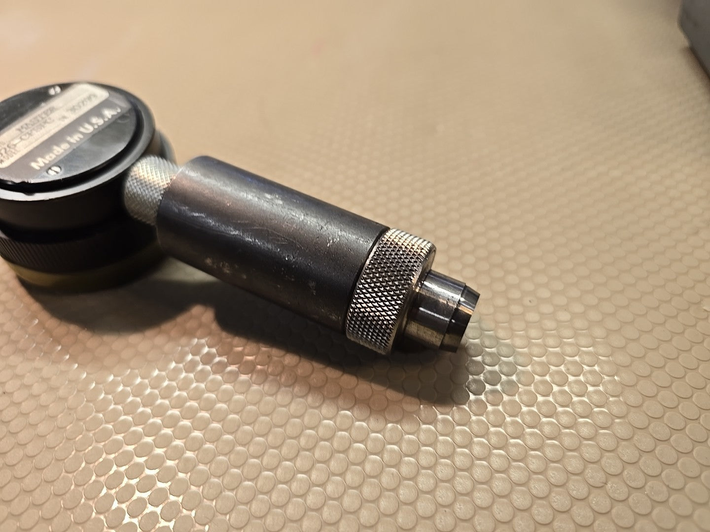 BARCOR 100-1-SPC DIGITAL ELECTRONIC COUNTERSINK GAGE CHAMFER + Ring Gages .6210