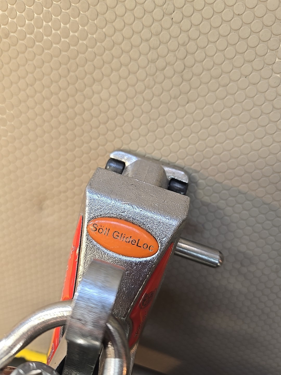 Honeywell Miller Soll GlideLoc Universal II Fall Arrester Silver/Orange 25805-Z7