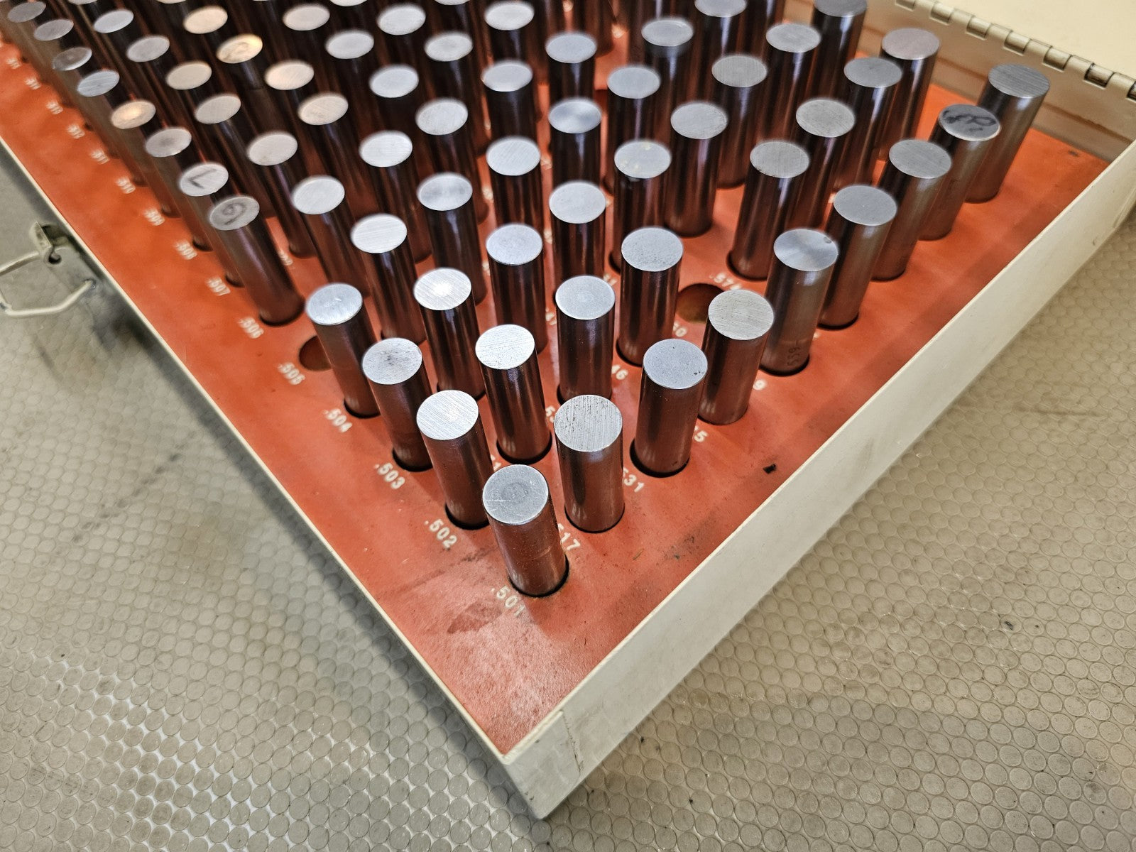 Vermont Pin Gage .501 to .625 Series D Minus Set -