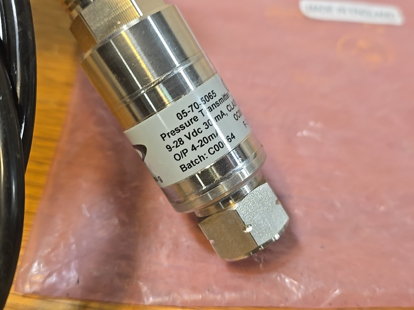 ✌️NEW MURPHY PRESSURE TRANSMITTER 05705065 60 PSIG 9-28VDC PXT-60.