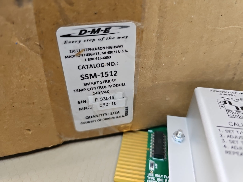 NEW GENUINE SSM-15-12 DME Smart Hot Runner Temp Control Module New Surplus