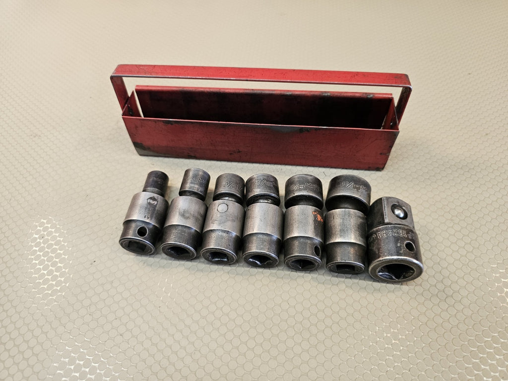 Matco Tools 6 of 7pc 3/8" drive Impact Swivel Socket Set 3/8 - 11/16 SAE 