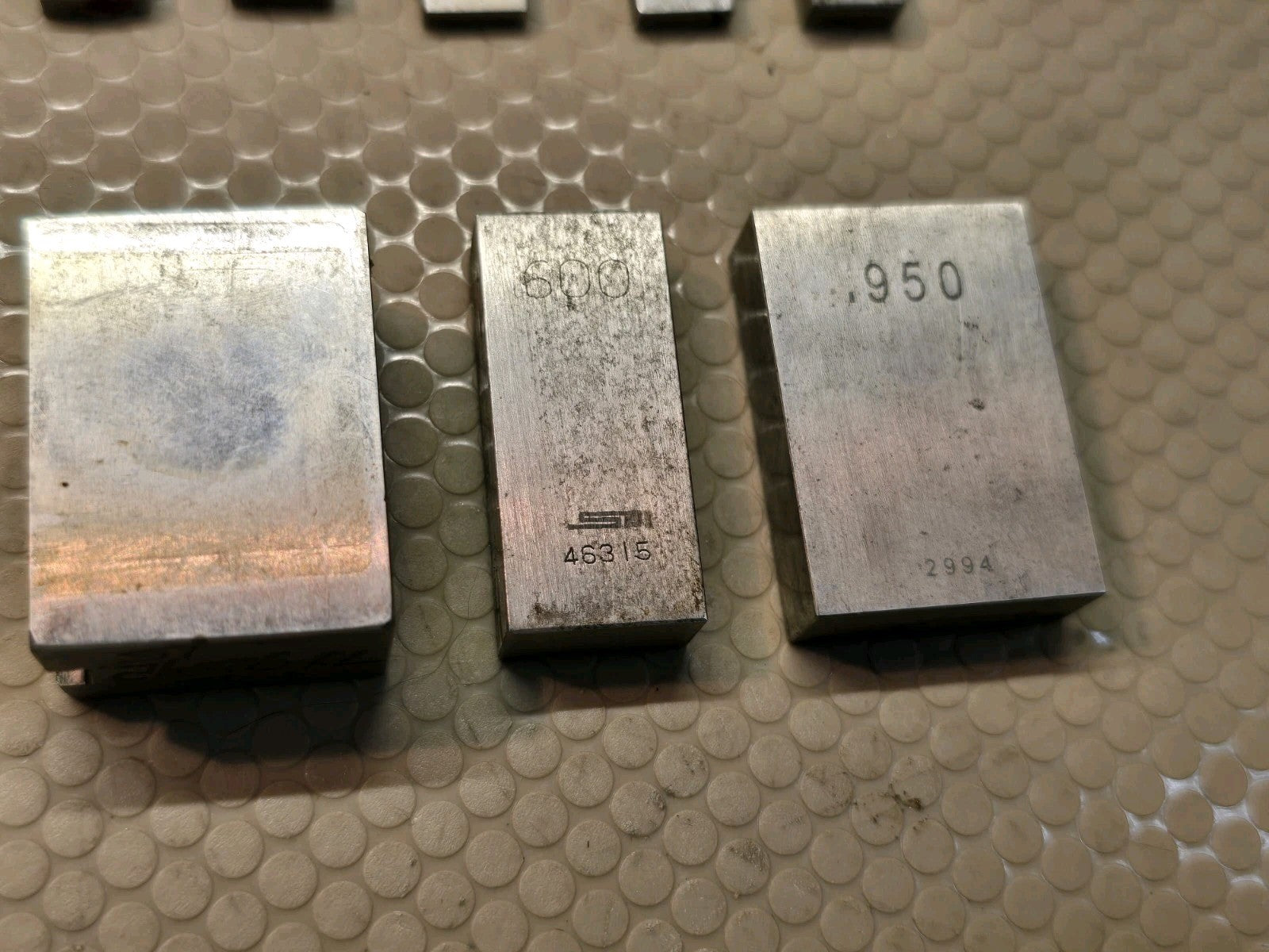 3in Starrett-Webber Gage Block Machinist + Other Webber / Other Brands Lot USA 