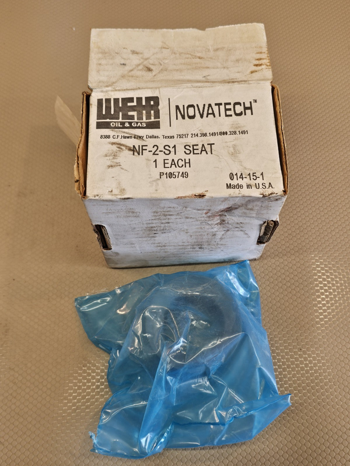 NEW Novatech Valve Seat SJ Petro (NF-5D-S1) 