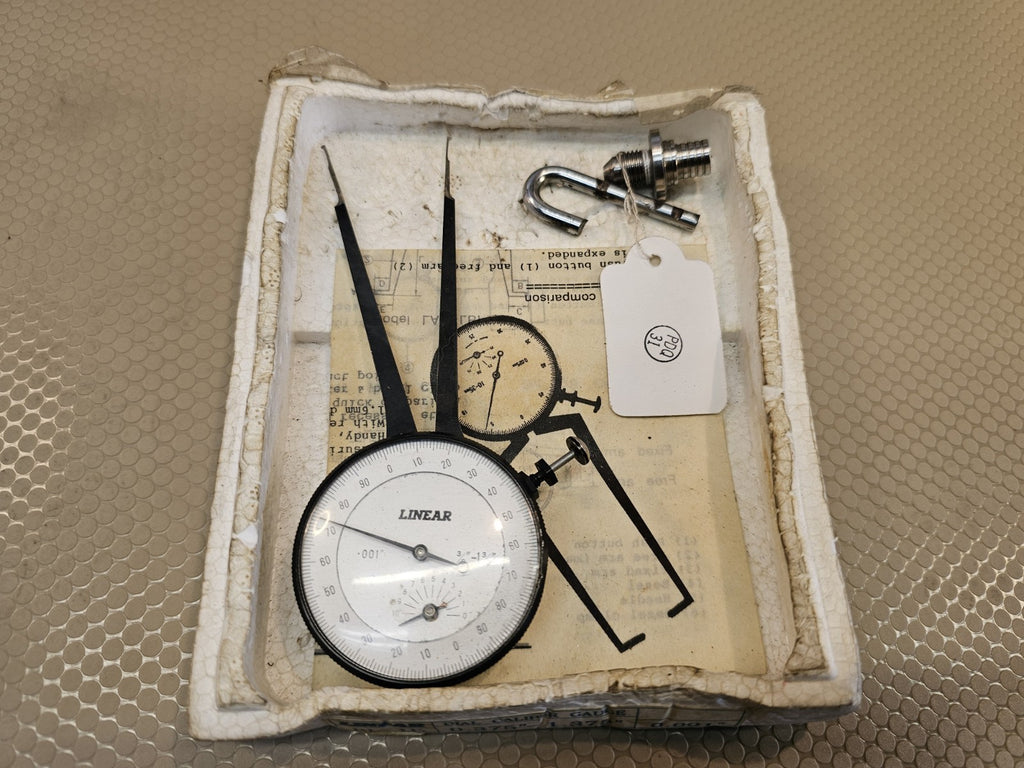 LINEAR DIAL CALIPER  GAUGE BI-IE 0.375"-1.375" Japan