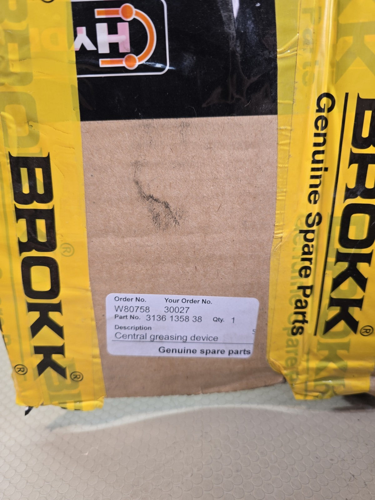Alfett All 1 Mini Grease Pump Brokk 3136 1358 38 Central Device 1.8L