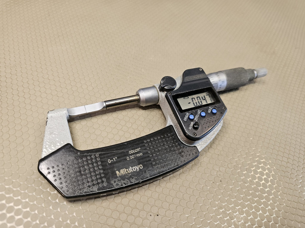 MITUTOYO DIGIMATIC BLADE MICS MICROMETER 422-360-30 ~ 0-1" .0005"/0.001MM JAPAN