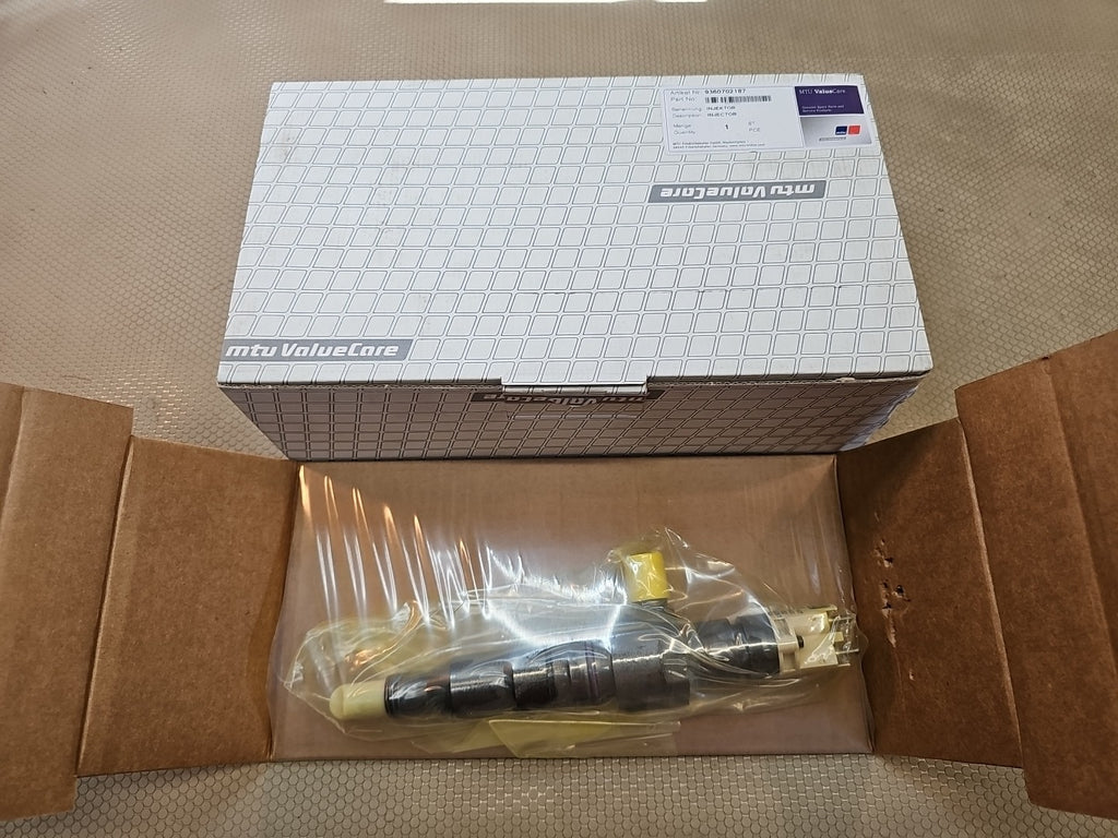 NEW OEM Mercedes MTU Injector 9360701787, 9360702187, 9360701887 Genuine Atego