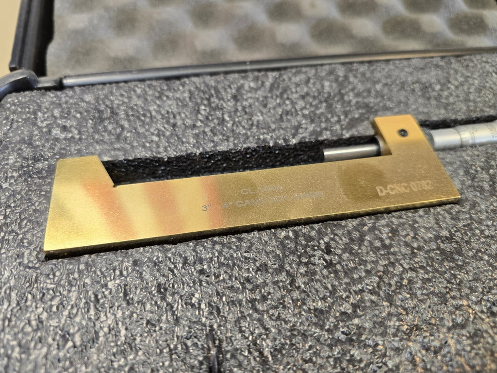 Gagemaker CL-1004 Camlock Micrometer Gage 3” - 4" For API Weld Flange Thickness