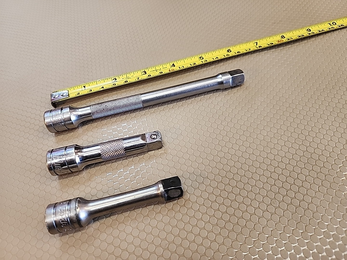 Snap-on Blue Point USA 3pc 3/8" Drive FXK6 FX3 BLPEXTK383 Socket Extension Set