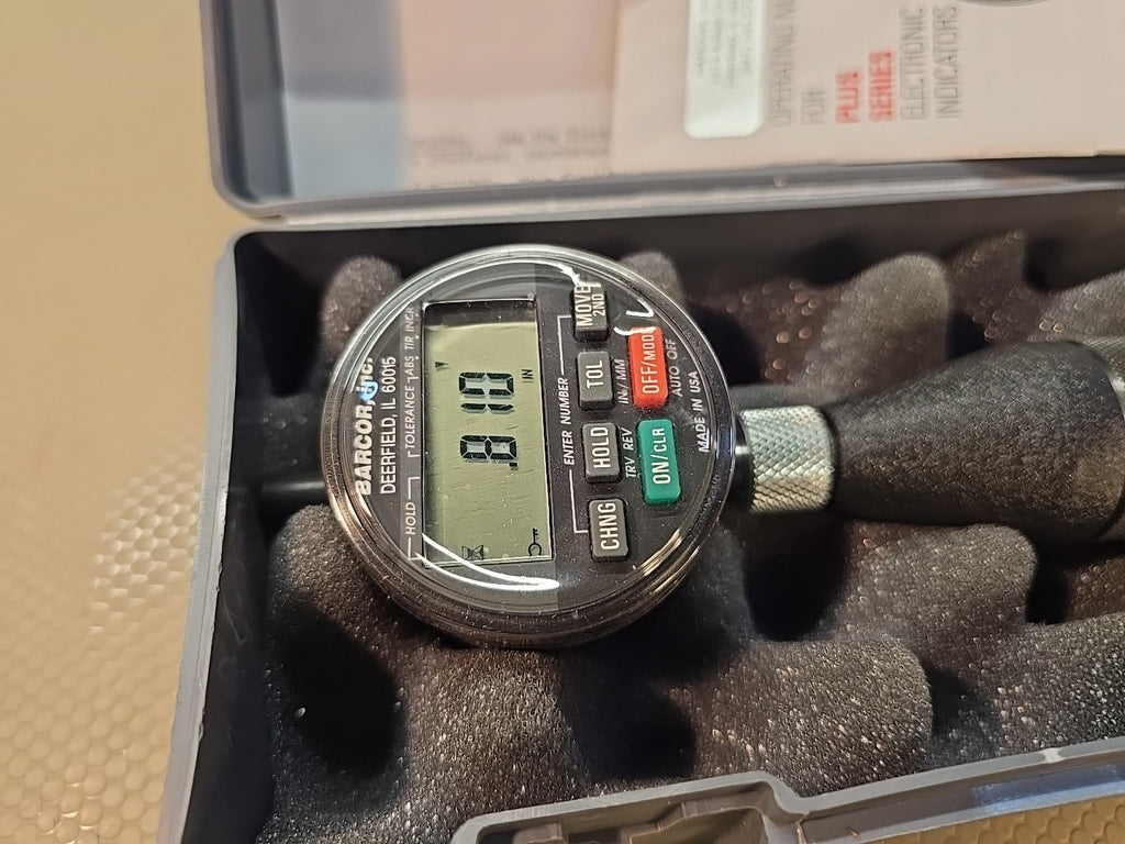 BARCOR 100-1-SPC DIGITAL ELECTRONIC COUNTERSINK GAGE CHAMFER $1000 MSRP