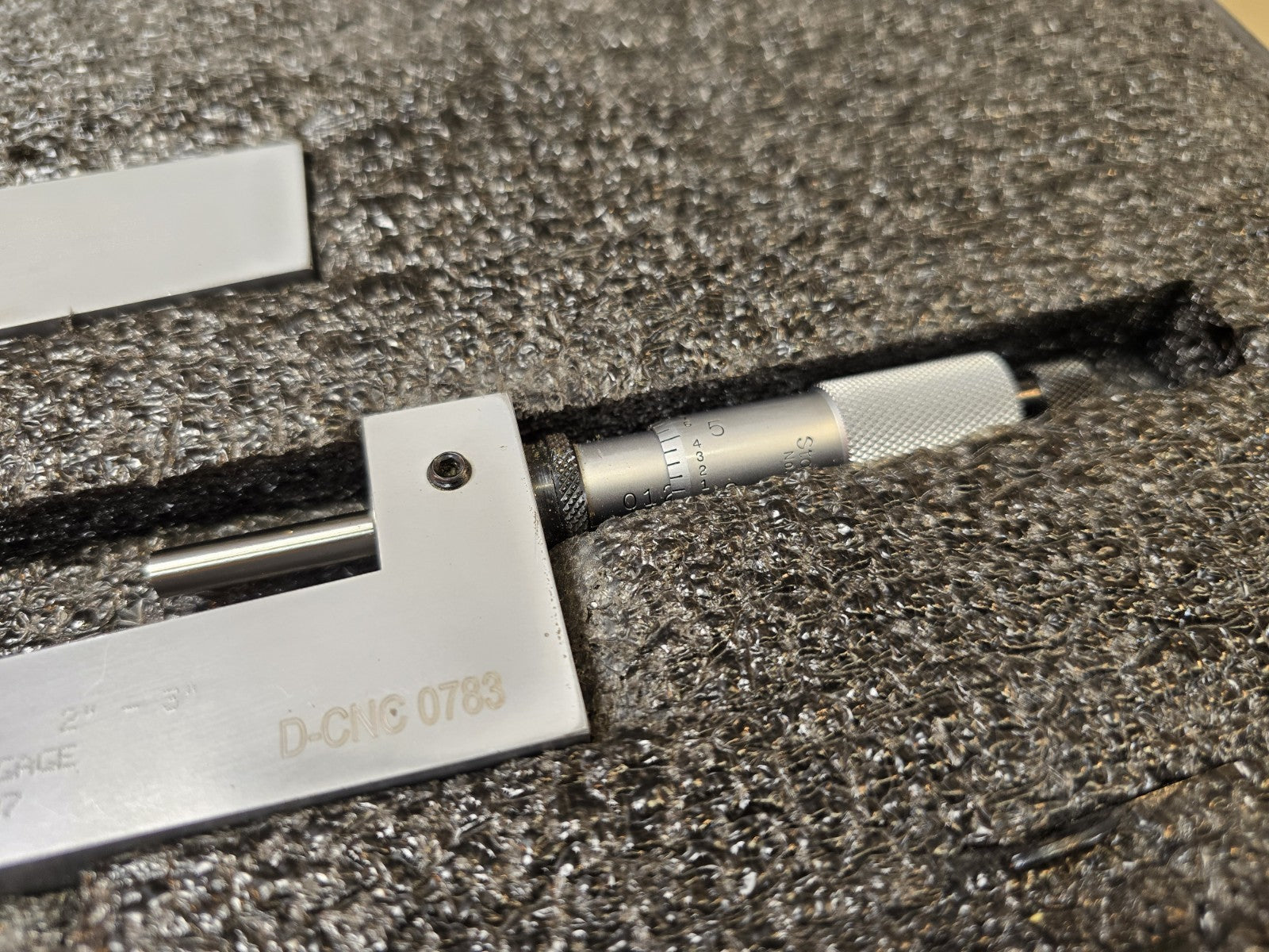 Gagemaker CL-1003 Camlock Micrometer Gage 2” - 3" For API Weld Flange Thickness