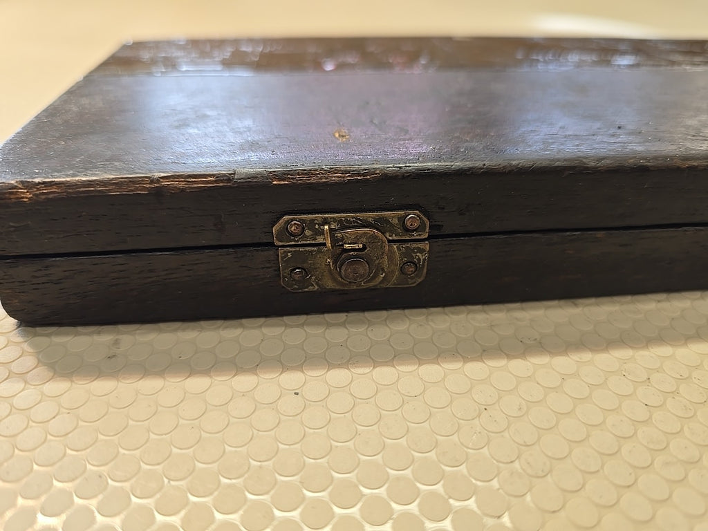 Lufkin/Starrett 681 681C 4-24" Inside Micrometer Set in Wooden Case
