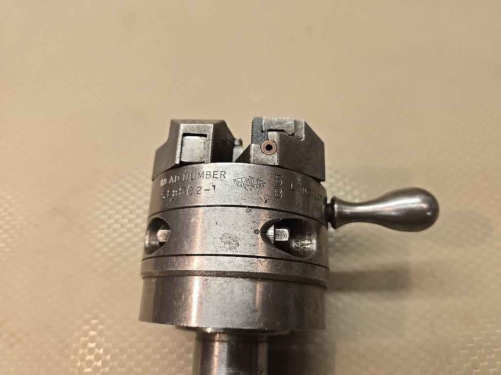 LANDIS 5/8” LANDMATIC DIE HEAD Shank 5f8962-1 1" Shank REALLY NICE SHAPE