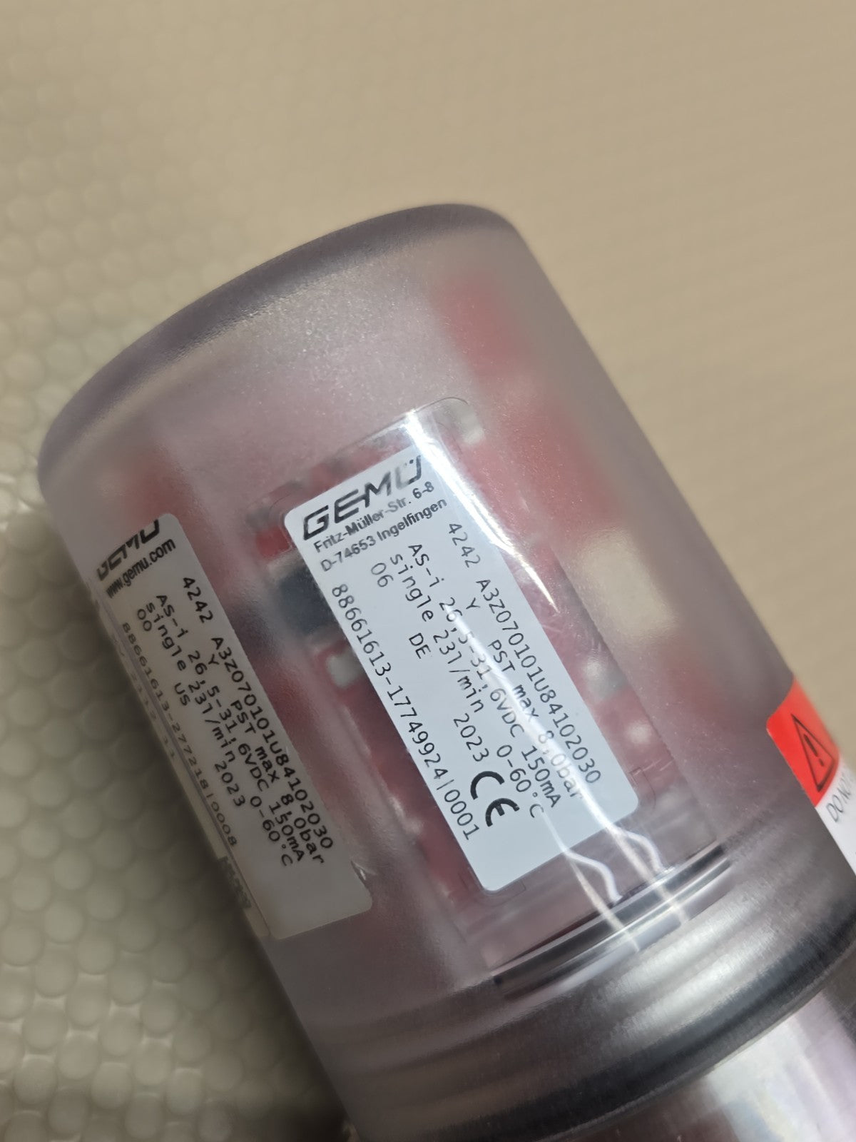 GEMU 4242 Combi Switch Box With Pilot Valve