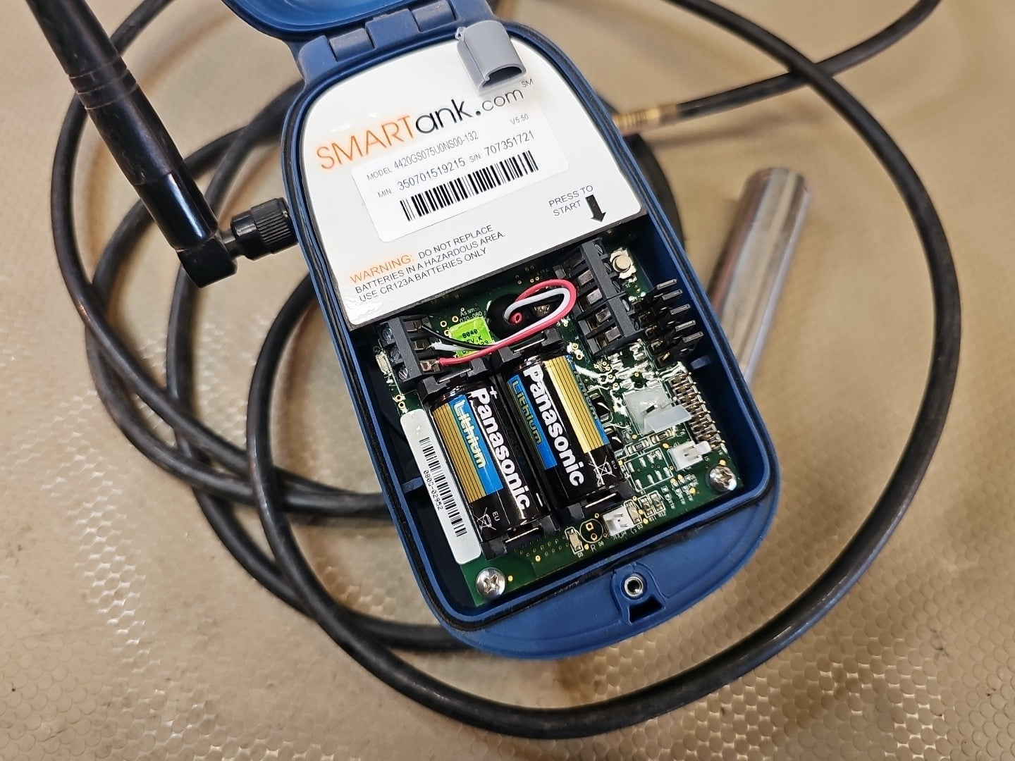 Smartank 4420GS075U0NS00-132 Wireless Tank Level Monitor V5.50