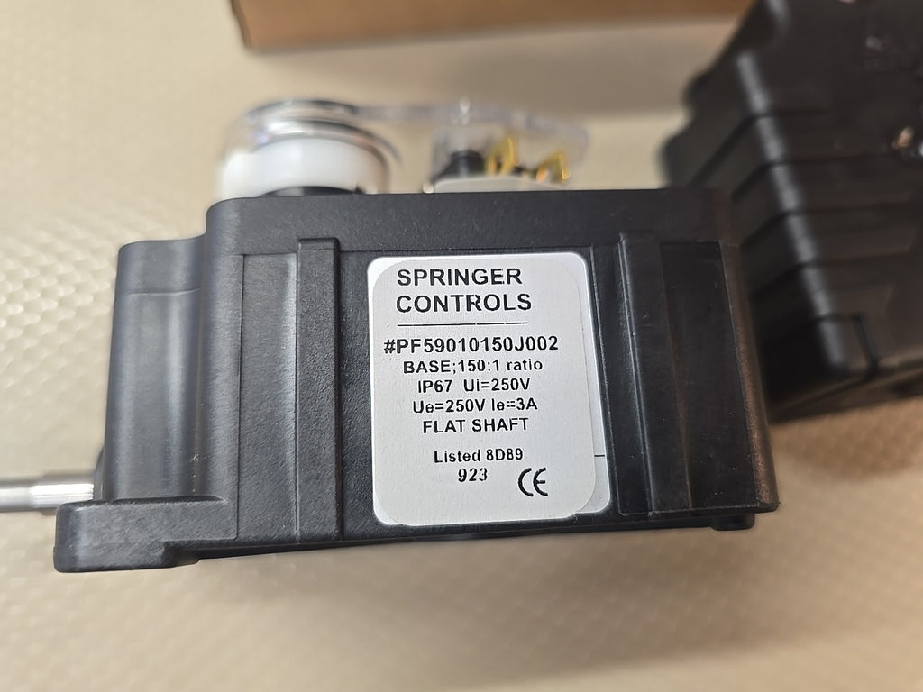 Springer Controls Ip67 150:1 RATIO PF59010150J00 Springer Controls Rotary Switch