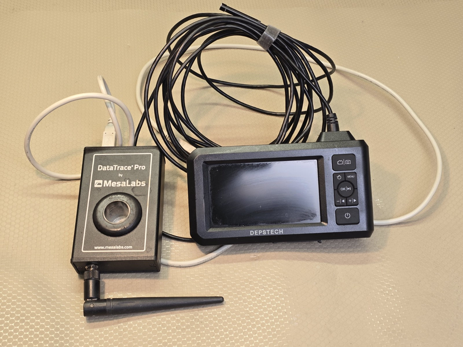 DEPSTECH DS300 Dual Lens 1080P Industrial Endoscope Inspection Camera 16.5ft