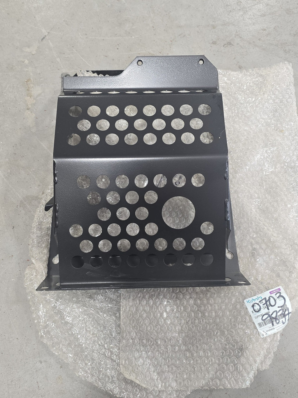 Kubota OEM K7591-34243 Tank Support Bracket Guard