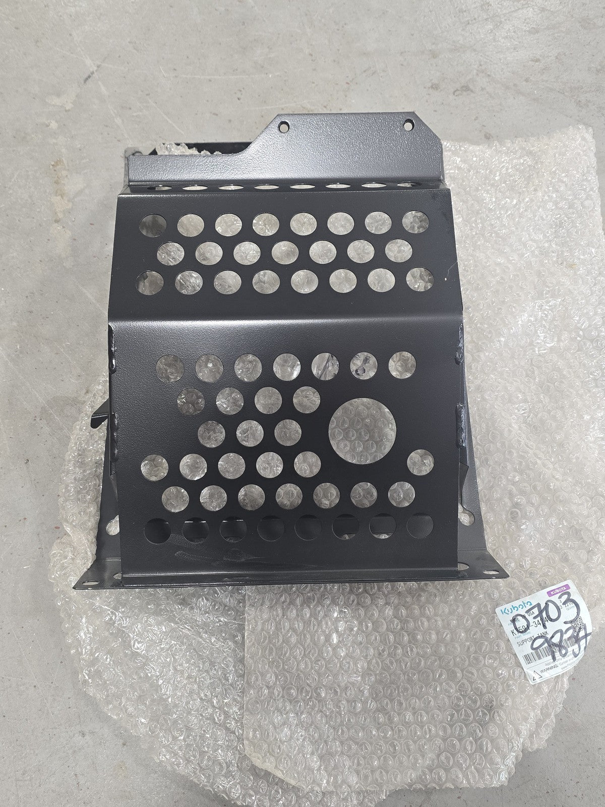 Kubota OEM K7591-34243 Tank Support Bracket Guard