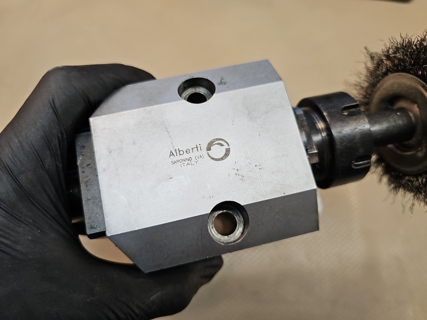 Alberti BMT55 ER25 Offset Right Angle Head KZ-1513-DC (LOC213A) ER-32