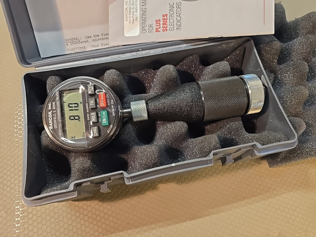 BARCOR 100-1-SPC DIGITAL ELECTRONIC COUNTERSINK GAGE CHAMFER $1000 MSRP