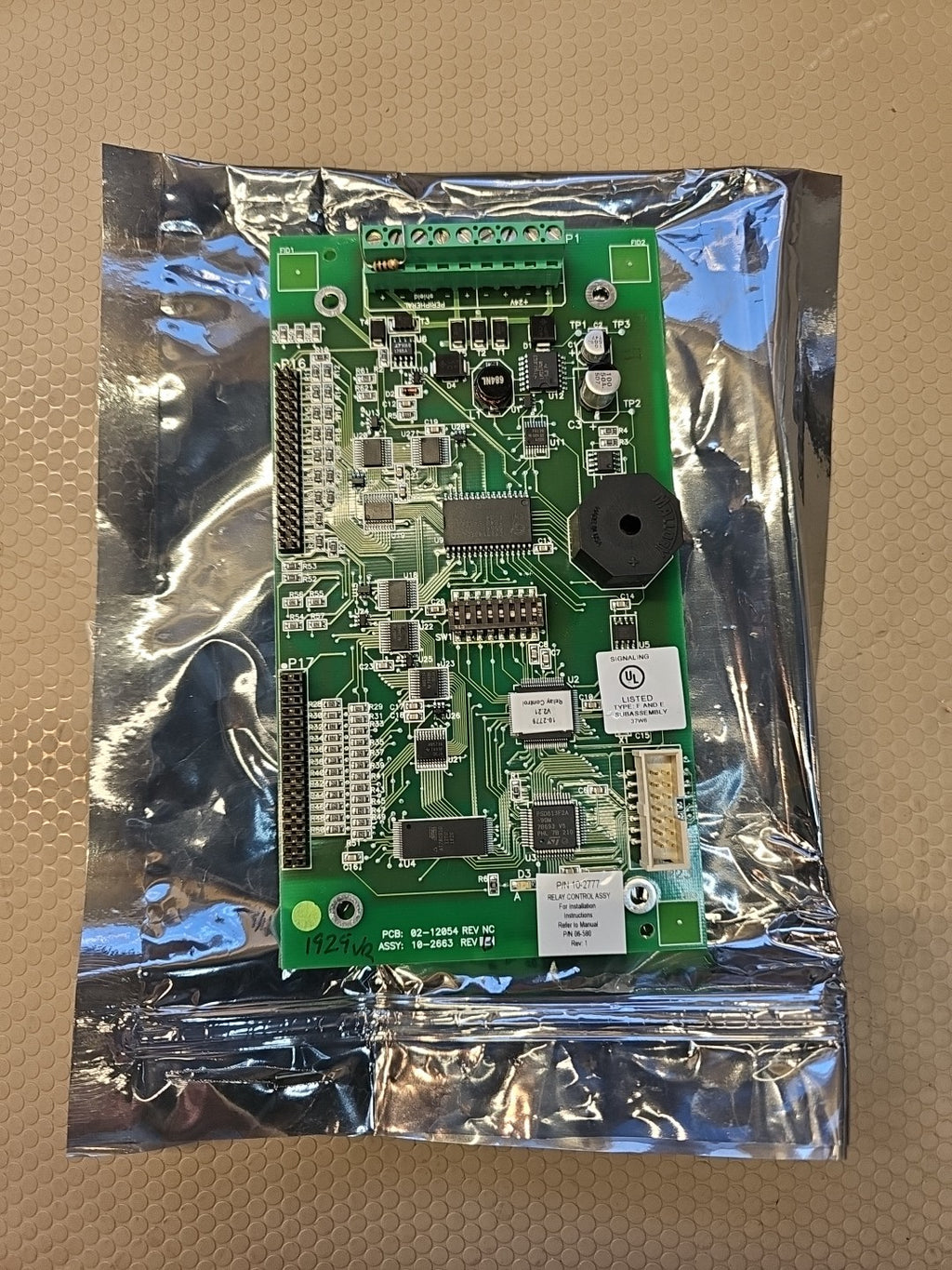 NEW FIKE ASSY 10-2777 REV 1 CIRCUIT BOARD MODULE TYPE SUBASSENBLY FIRE ALARM 