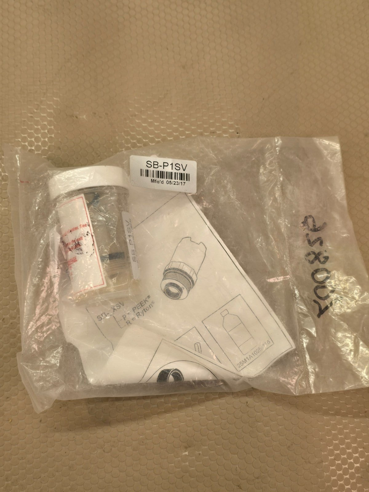 Hach SB-P1SV PEEK PVDF Salt Bridge for pHD Differential pH/ORP Sensor New