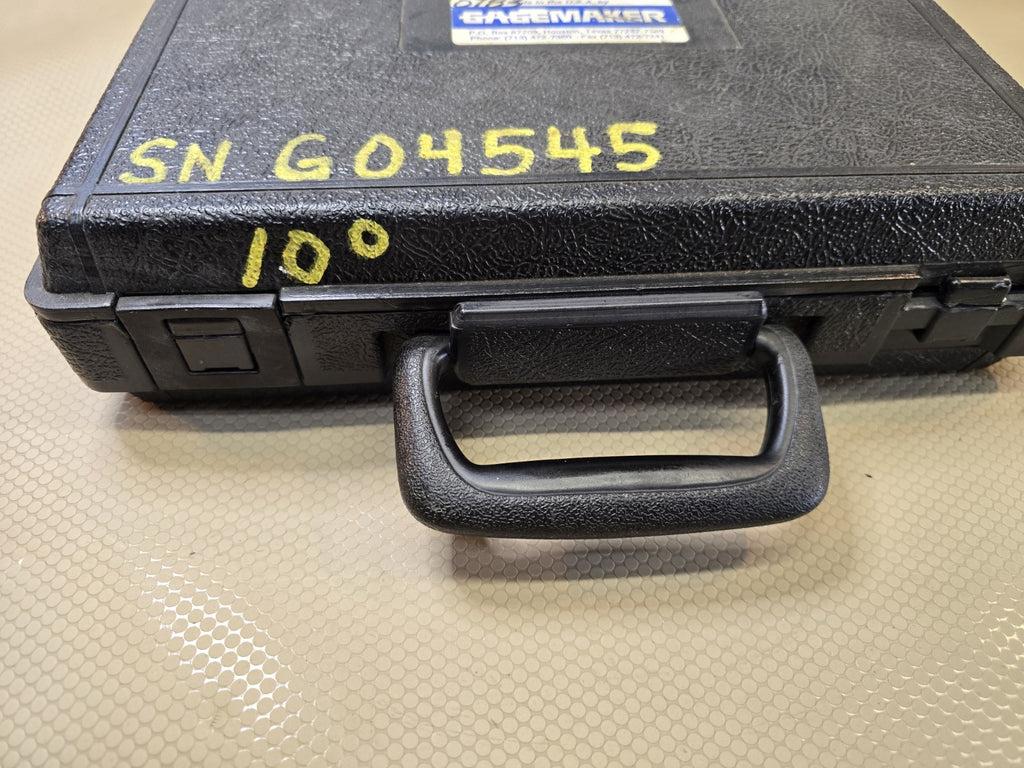 Gagemaker CL-1003 Camlock Micrometer Gage 2” - 3" For API Weld Flange Thickness